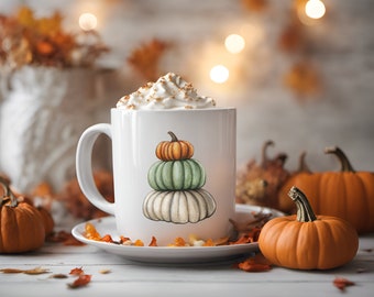Fall Mug| Pumpkin Mug | Fall Coffee Mug | Cozy Coffee Mug | Autumn Mug | Fall Decor | Fall Gift | Tea Mug
