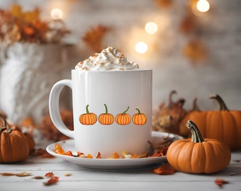 Fall Mug | Pumpkin Mug | Fall Coffee Mug | Cozy Coffee Mug | Autumn Mug | Fall Decor | Fall Gift | Tea Mug