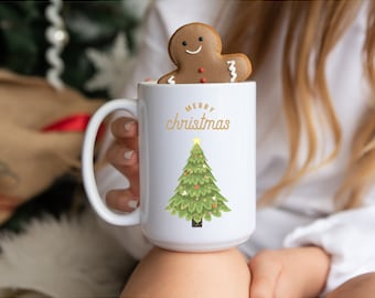 Christmas Mug | Christmas Coffee Mug | Merry Christmas Mug | Christmas Tree Mug | Winter Mug | Secret Santa Gift | Christmas Gift