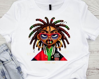 Juneteenth Afro Girl PNG: Celebration Design (Digital Download)