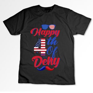Independence Day, July 4th, 4th Of July, July design, Independence Design, July 4th Design, Red White And Blue, - Happy 4th Of Deny PNG SVG