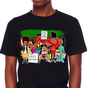 Black Lives Matter, Cartoon Characters, Png Svg Design, Black History, Digital Designs For Shirts - We Are Black History, Black Pride