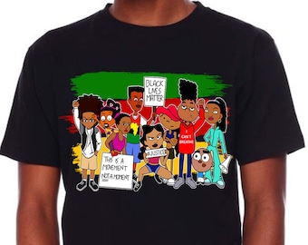 Blm cartoon shirt Clearance