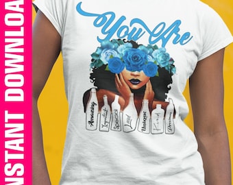 Inspirational &#39;You Are&#39; PNG: Female Empowerment, Self-Love (Digital Download)