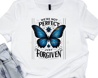 Jesus Saves Butterfly Design: Faith Quote SVG PNG (Digital Download