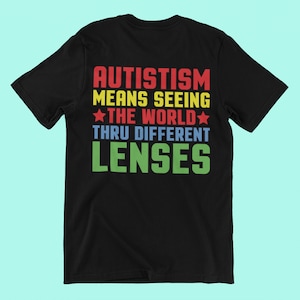 Autism Awareness PNG: Seeing The World Thru Different Lenses (Digital Download)