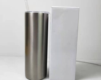 20oz straight stainless steel, Sublimation Tumbler Blank