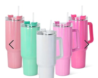 40oz Sublimation Shimmer Tumbler Blank