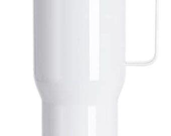 25oz Sublimation Blank Travel Mug – Stainless Steel Double Wall Tumbler, DIY Heat Transfer, Customizable Drinkware for Small Business