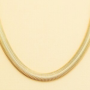 Vintage Gold Tone Chain Necklace 24 Inches i13