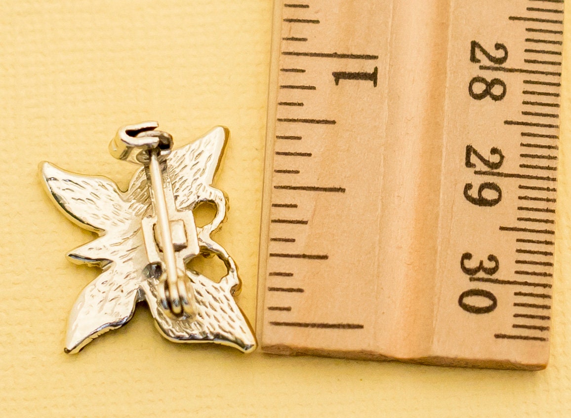 Deco Butterfly brooch main image 1