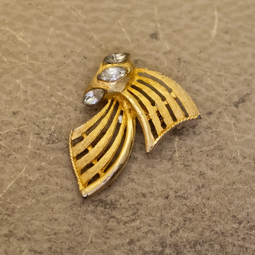 Broche Géométrique Vintage En Métal - Bijou Unisexe Pour Manteau, Robe, écharpe - Cadeau Femme, Amie, Mariage, Soirée