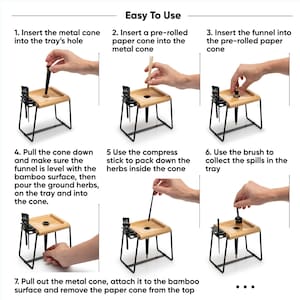 Zestaw do napełniania stożków ORION 2.0: King-Size i 1.1/4 Cone Filler zdjęcie 2