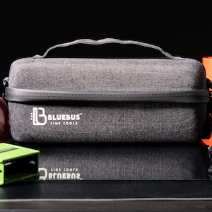 BULLDOG Smell Proof Bag Lockable Storage Pouch with Grinder, Airtight Jars, Combination Lock