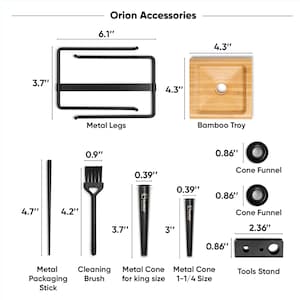 Zestaw do napełniania stożków ORION 2.0: King-Size i 1.1/4 Cone Filler zdjęcie 9