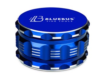 GA Extra Large Grinder 3.5-Inch Blue Aluminum Grinder