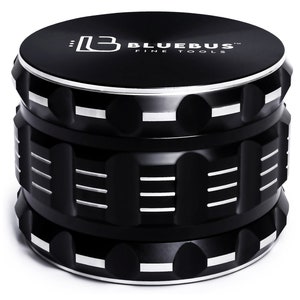 GAC Ceramic Grinder Premium Non-Stick 4 Piece , Large 2.5&quot; Spice and Herb Grinder Herb Crusher inch by BLUE BUS