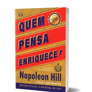 Livro Quem pensa enriquece: Edição oficial e original de 1937