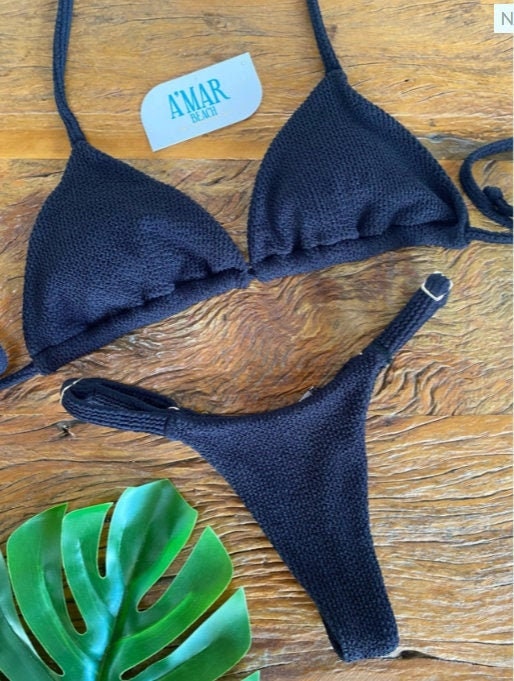 Biquíni Fita TRICOT BLACK