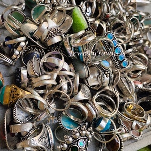 Sterling silver rings wholesale lots store
