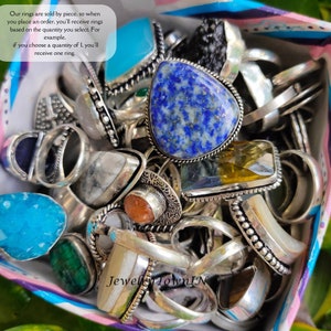 1pz Anillos Misteriosos, Anillos de Piedras Preciosas, Anillos Precio Mayorista, Anillos Gruesos, Anillos Llamativos, Anillos Estilo Vintage