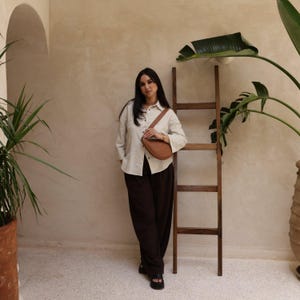 Hilal Woven Leather Sling