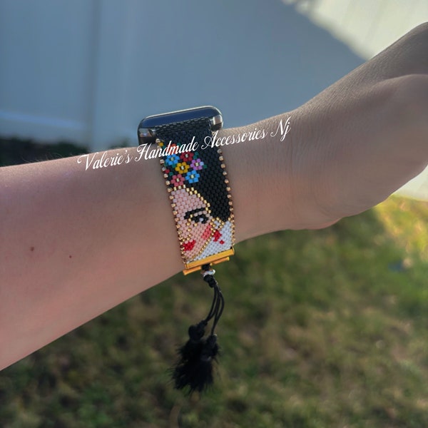 Handmade Apple Watch Band Band Women Etsy