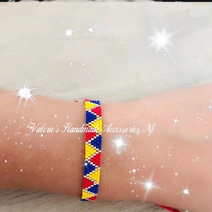 Colombian flag bracelet