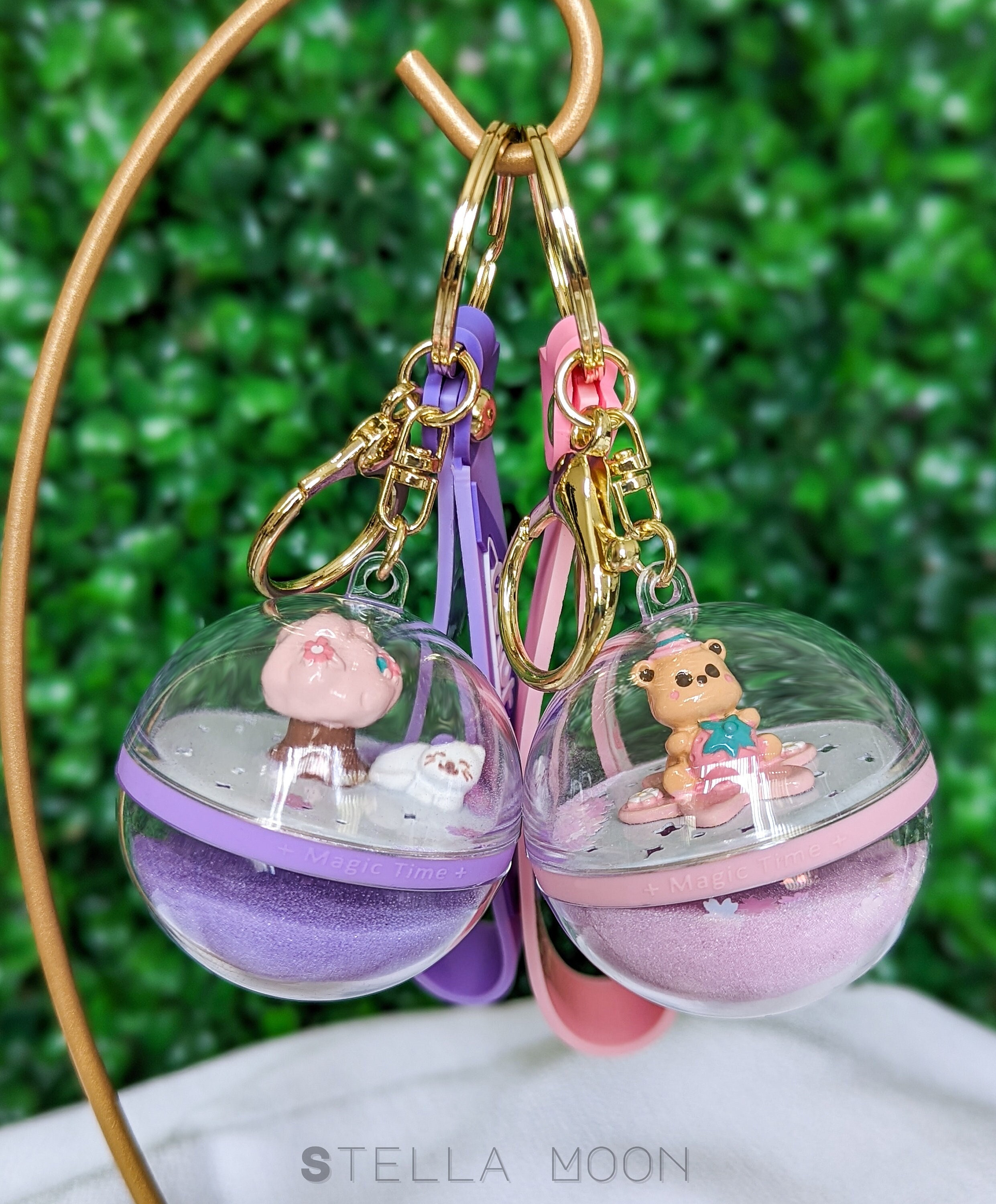 Custom Boba Liquid Keychain, Mermaid Shaker Ice Cube Drink Key Ring Charm,  Cute Bubble Tea Accessory, Kawaii Personalize Anxiety Fidget Toy 