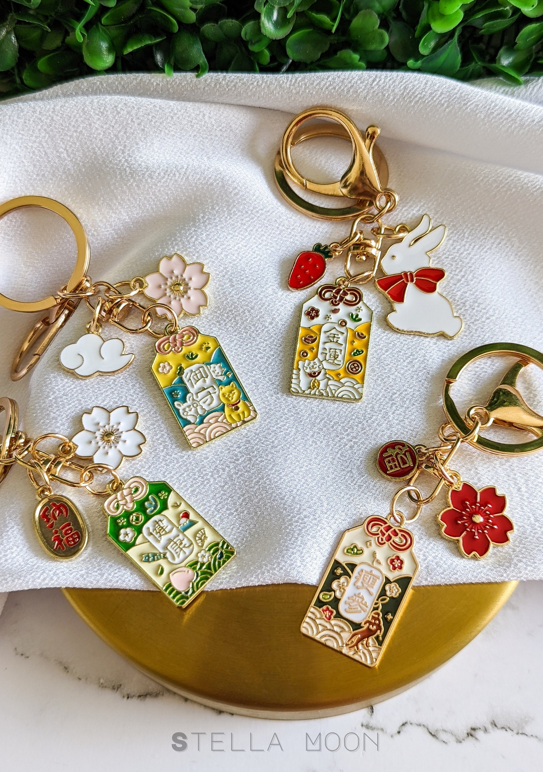 Cute key shop charms