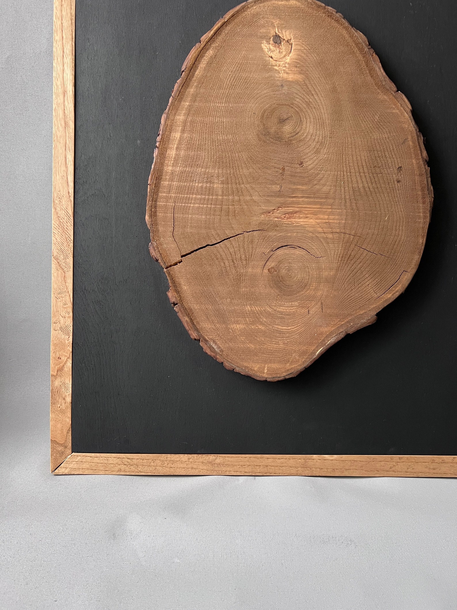 Tree Ring Wall Art Framed Large Size Wood Wall Decor Panel Etsy