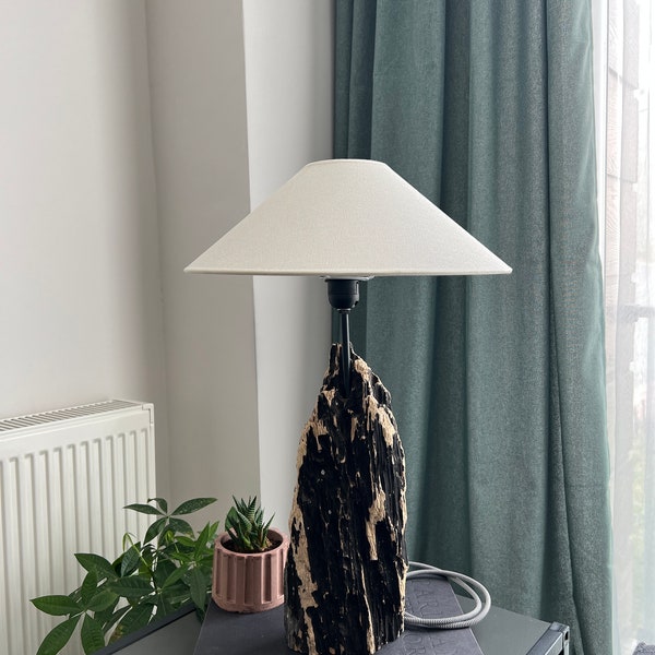 Driftwood Bedside Lampshade ‘’60cm Handmade Natural Warm Night Lamp, Pair or Single