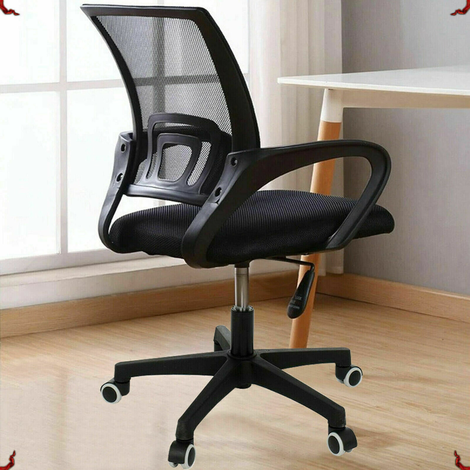 Ergonomic Mesh Office Chair Adjustable Desk Chair Swivel Chair | Etsy