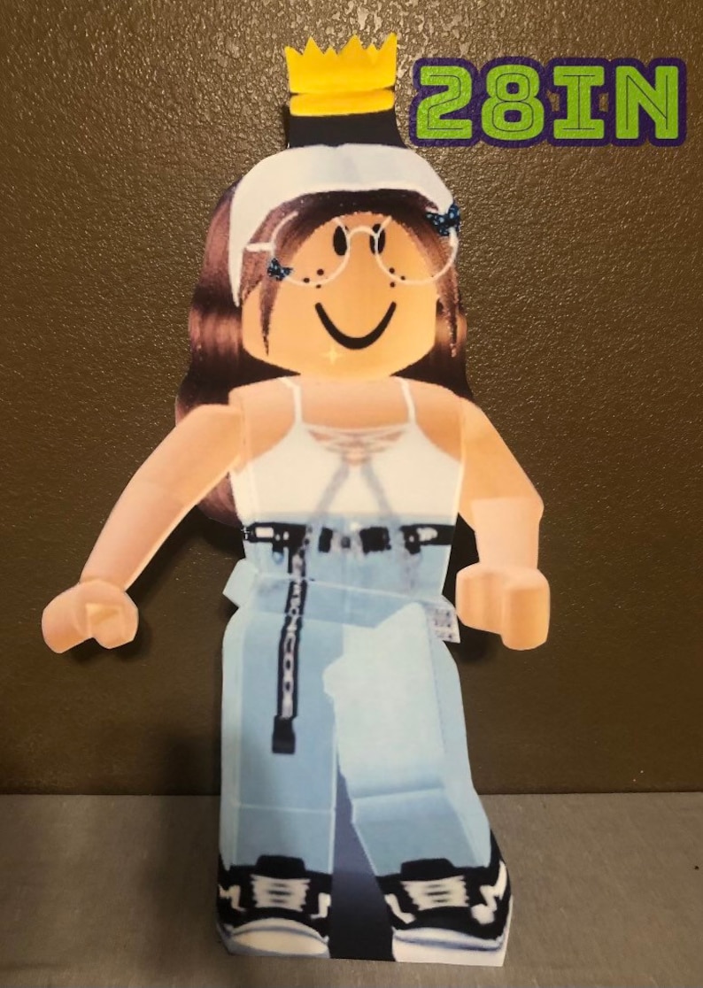 Roblox character standee /party stand/prop Etsy