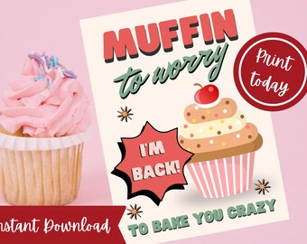 Elf Arrival Sign | Muffin to Worry Printable Prop (Digital Download)