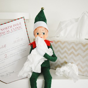 Elf Sick Note Printable Doctors Orders Letter From North - Etsy
