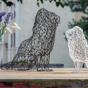 Dekorativer Löwe als Skulptur | Edles Wohnaccessoire für Stärke und Mut | Perfektes Geschenk für das Sternzeichen Löwe
