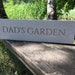 Dad's Garden Sign - Etsy