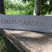 Dad's Garden Sign - Etsy