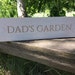 Dad's Garden Sign - Etsy