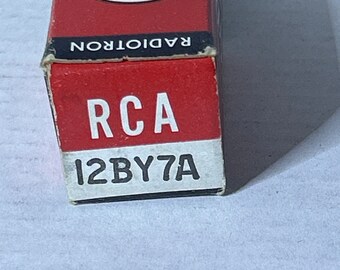 RCA Electron Tube “12BY7A” NOS NIB