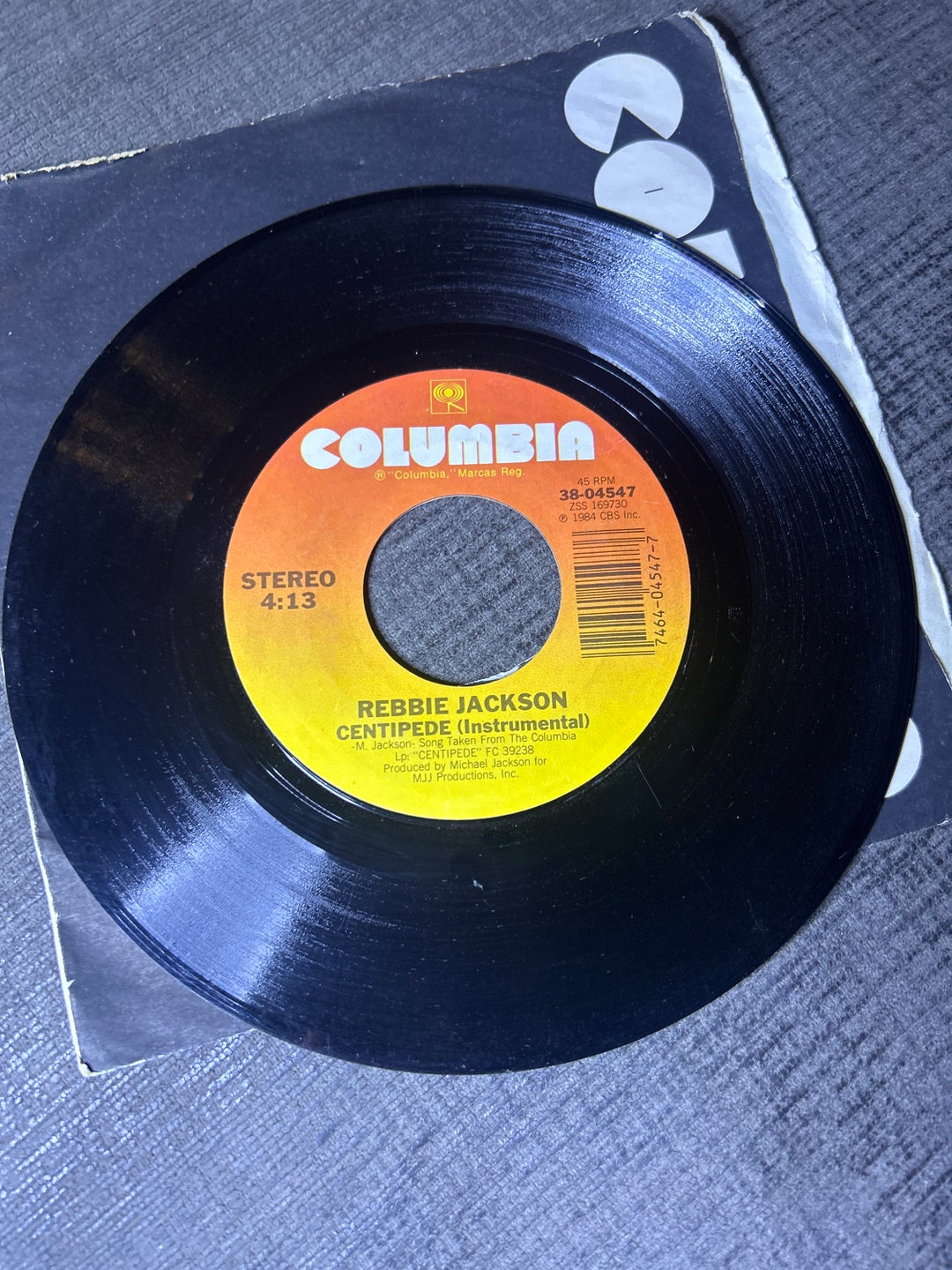 Rebbie Jackson 45 (centipede) VG - Etsy