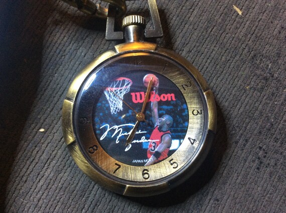 1990's Michael Jordan Pocket Watch “wilson” New in Package - Etsy