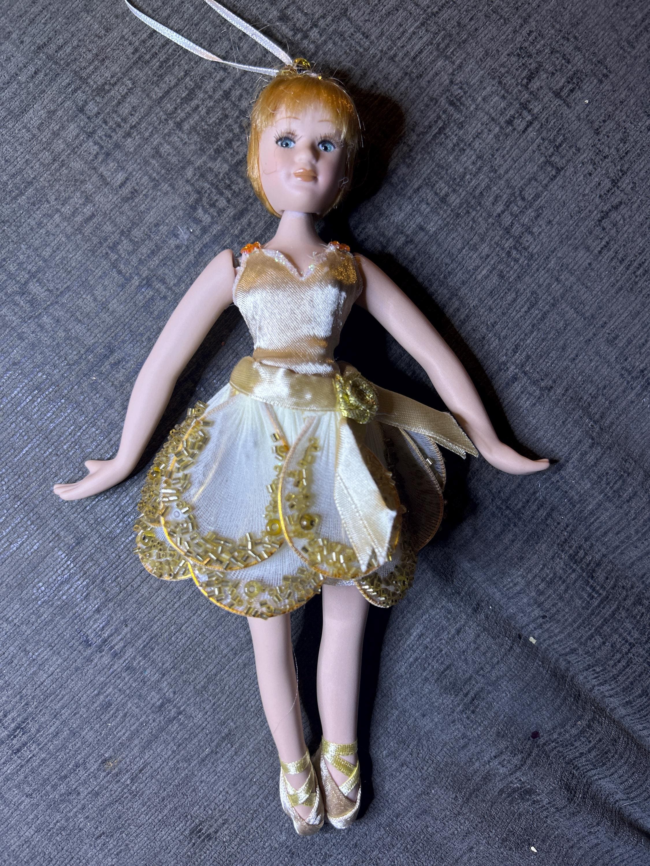 磁器/素焼き「バレリーナ人形」9インチ人形/装飾品 - Etsy 日本