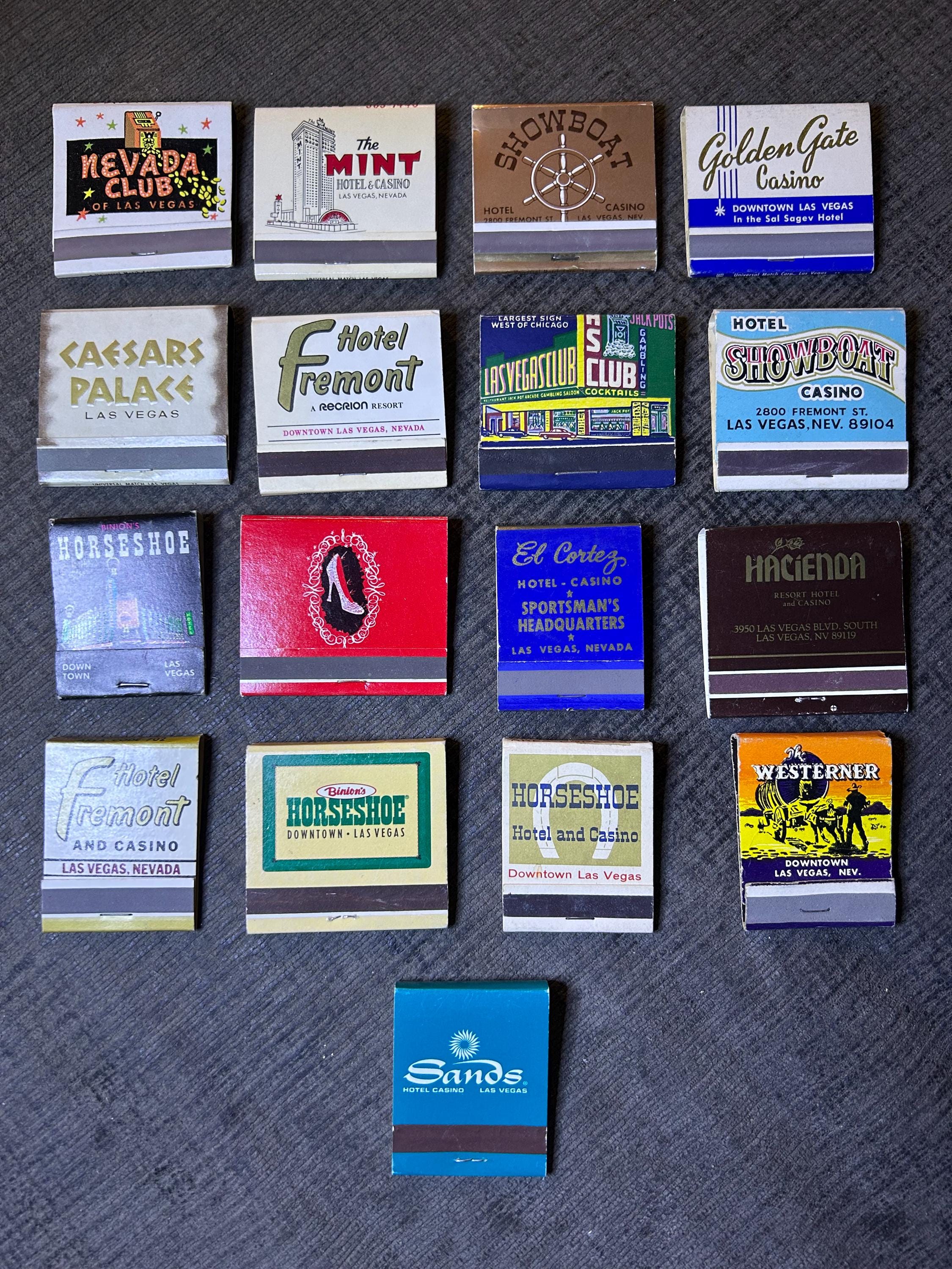 Las Vegas Casino Matches Rare (1950's-70's) U-pick 1 Matchbook - Etsy