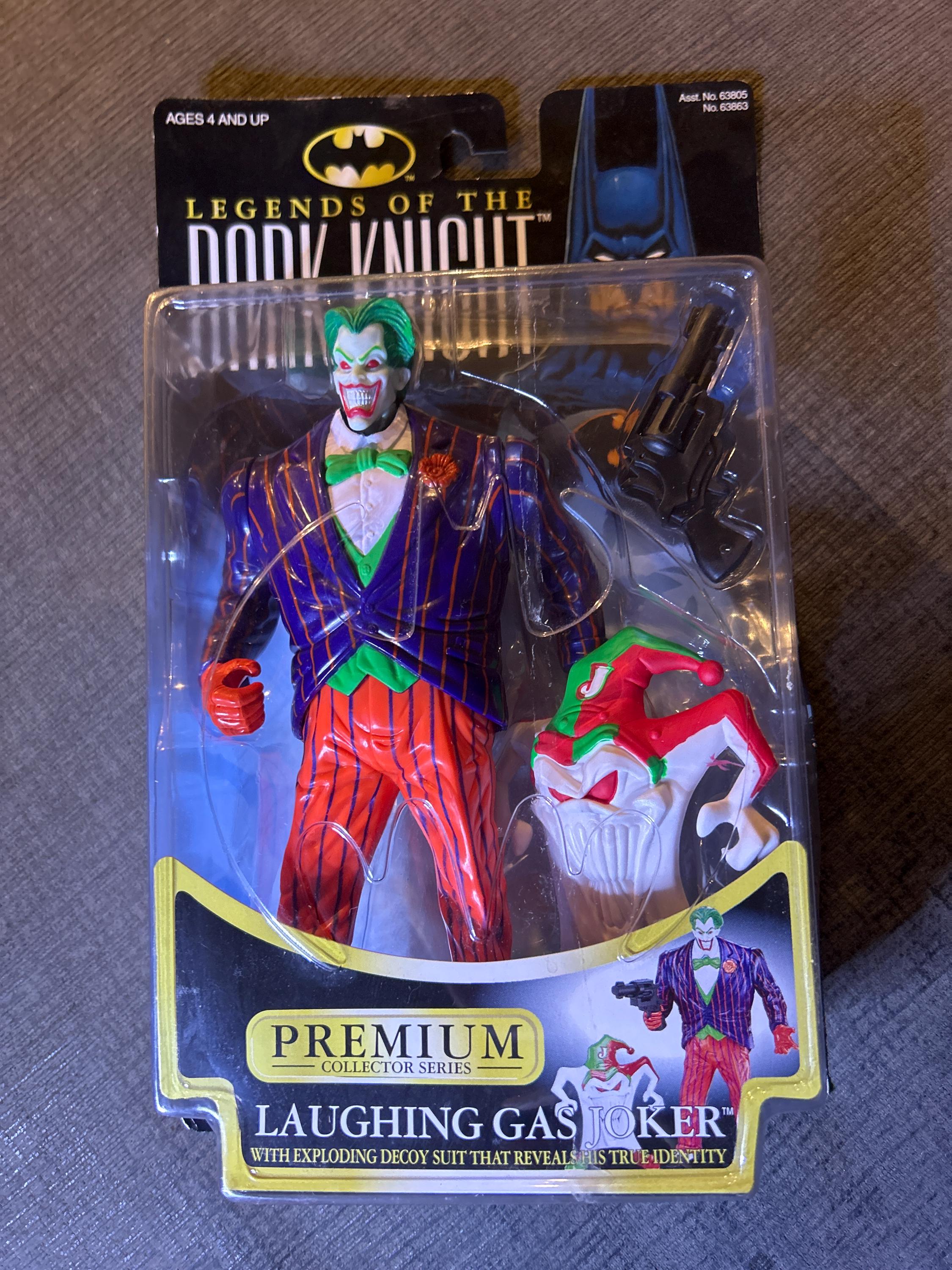 激レア LAUGHING GAS JOKER ジョーカー フィギュア バットマン Legend of the Dark Knight “laughing Gas Joker” Premium Action