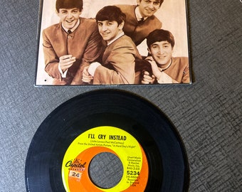 The Beatles 45 “I’m Happy Just To Dance-I’ll Cry Instead” Near Mint-5234