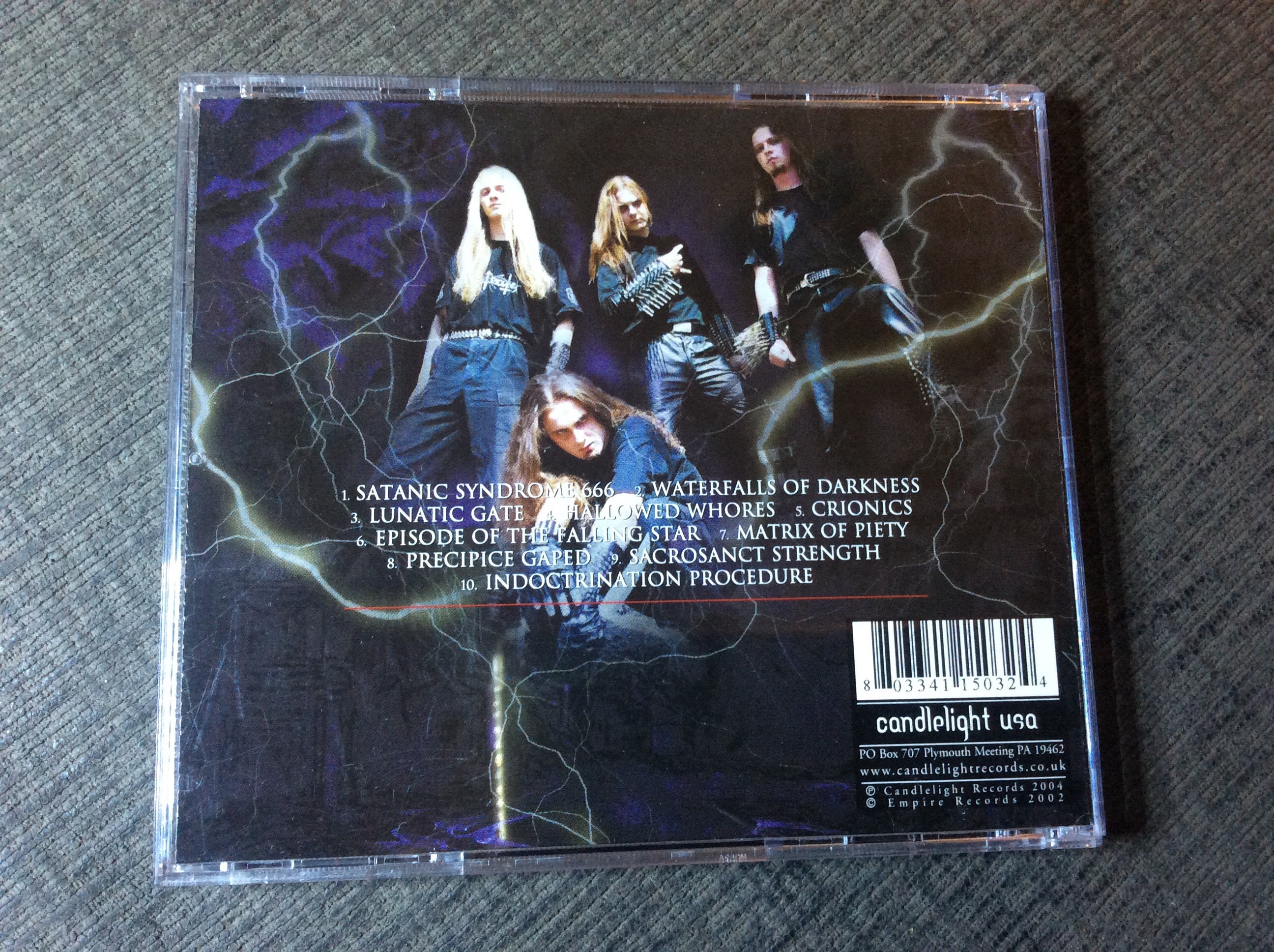 Crionics Crionics CD “human Error:ways to Selfdestruction (new Condition) - Etsy