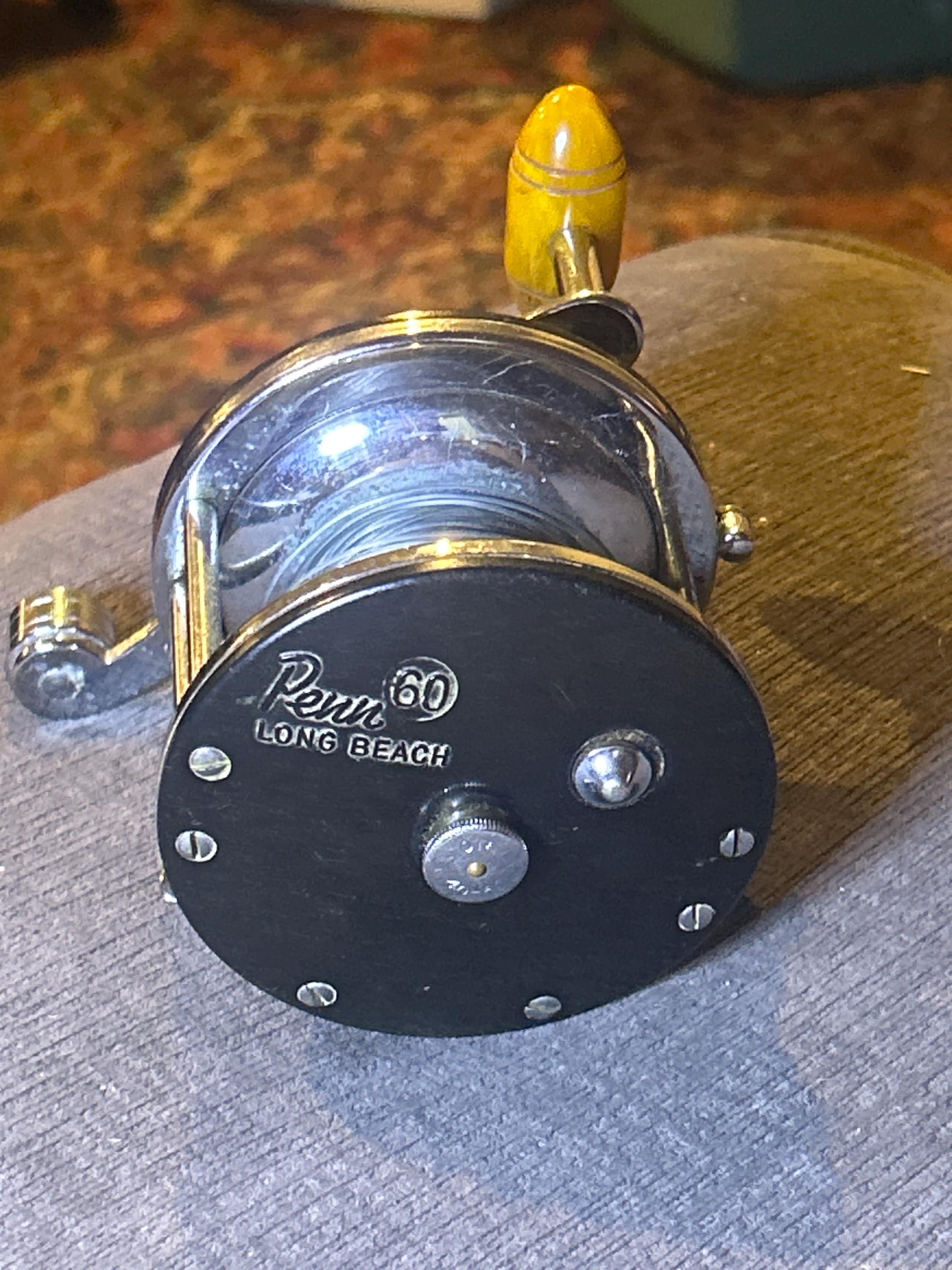 Penn 60 Long Beach Fishing Reel (vintage) Works Great - Etsy display picture 1