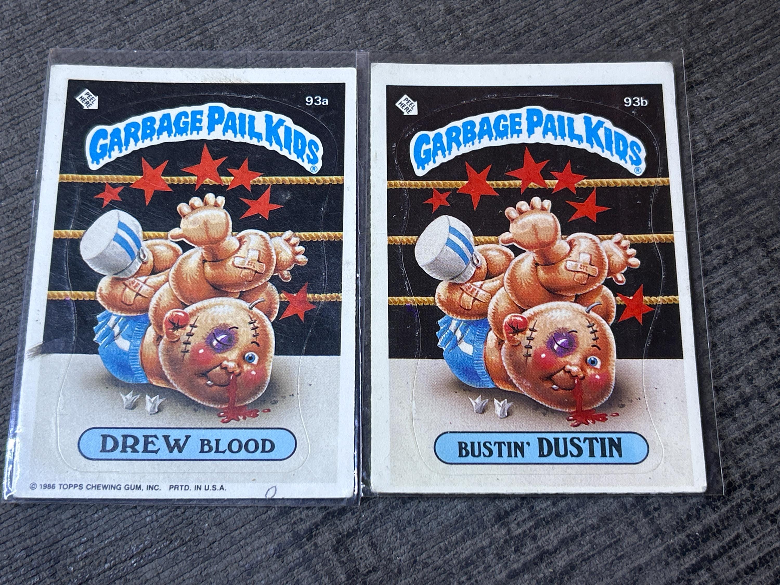 1986 Topps Garbage Pail Kids “#93a & 93b” 3rd Series - Etsy Israel